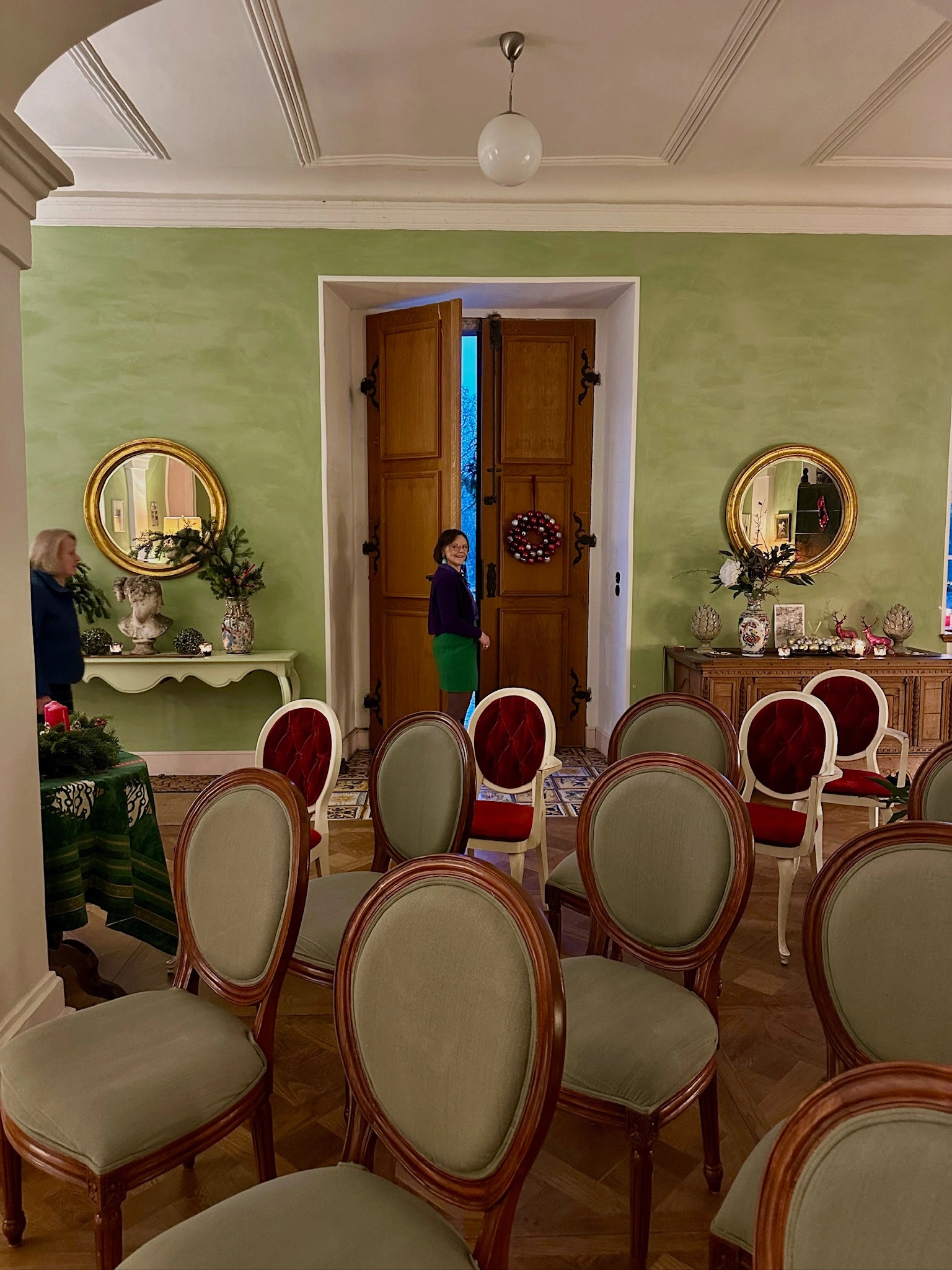 Weihnachtskonzert im historischen Schlosssaal von Schloss Bündorf