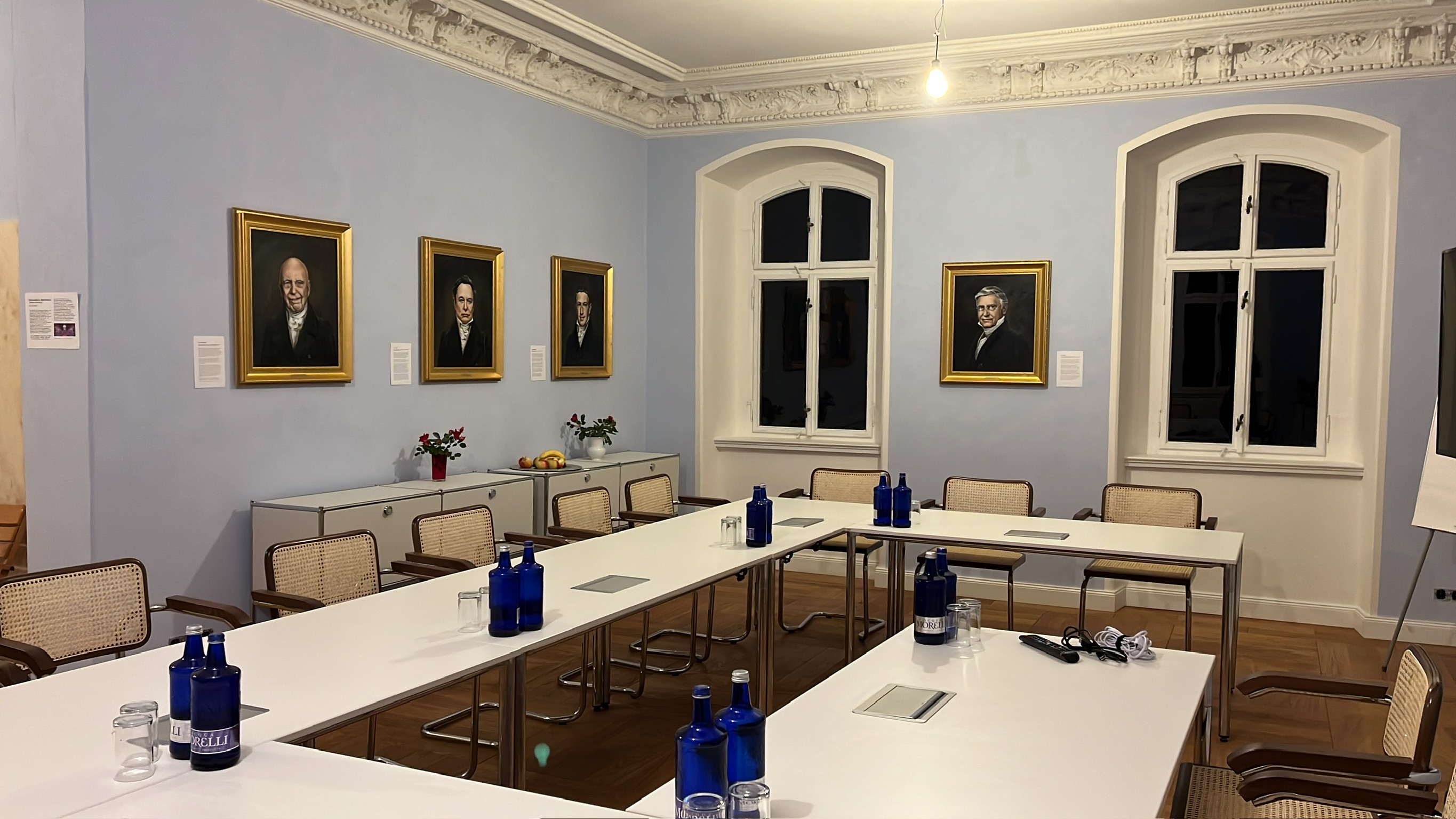 Firmenevent im Schlosssaal von Schloss Bündorf, Tagungslocation Sachsen-Anhalt