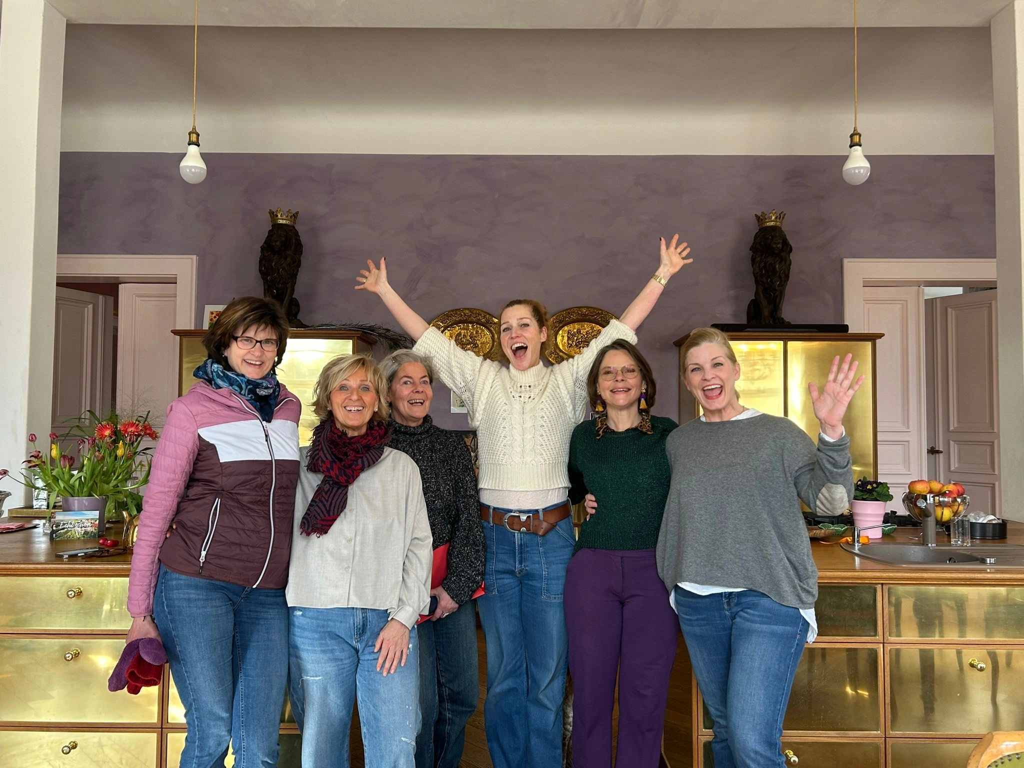 Gruppenaktivität beim Gesangsretreat auf Schloss Bündorf
