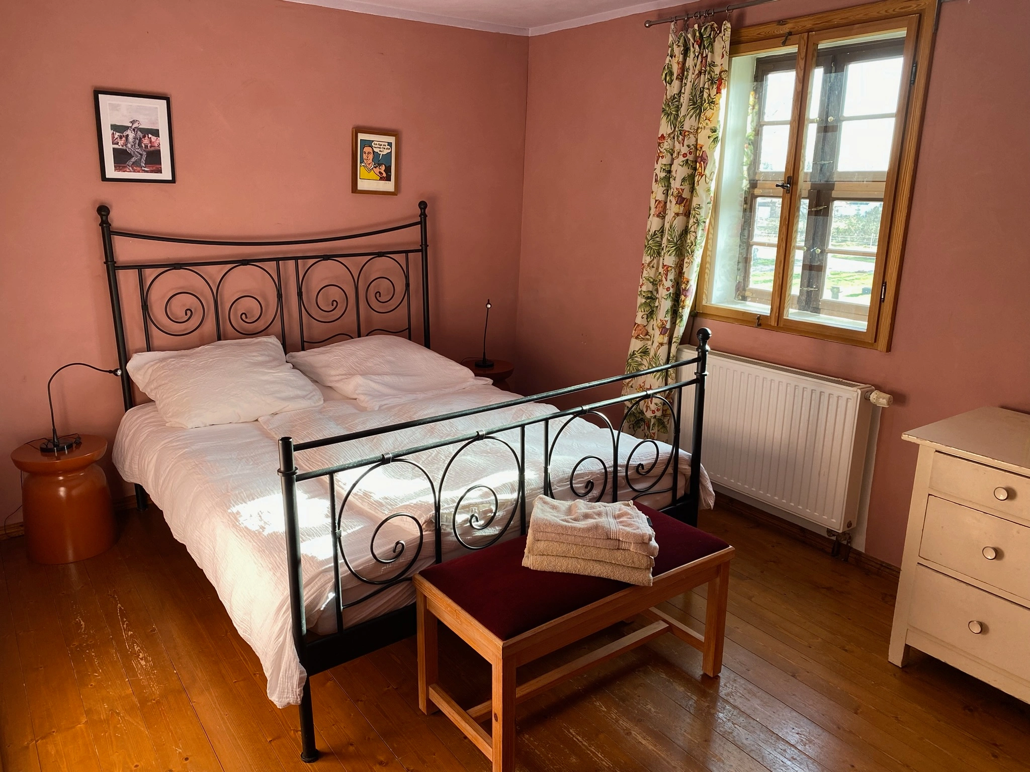Zweites Gästezimmer im Jägerhaus von Schloss Bündorf, Saalekreis