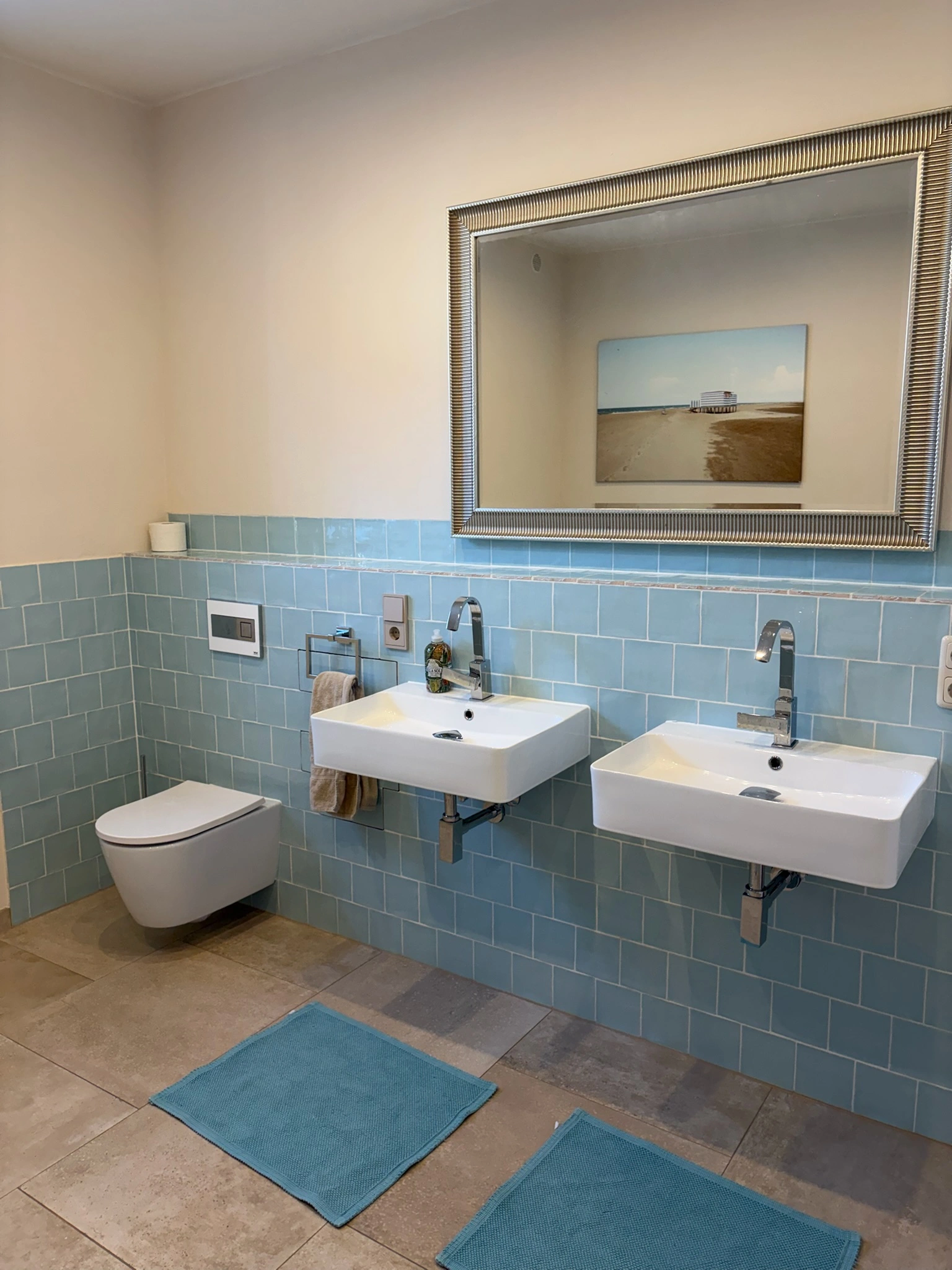 Weiteres Badezimmer im Torhaus von Schloss Bündorf, Ferienwohnung